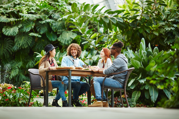 Outdoor Co-working Courtyard